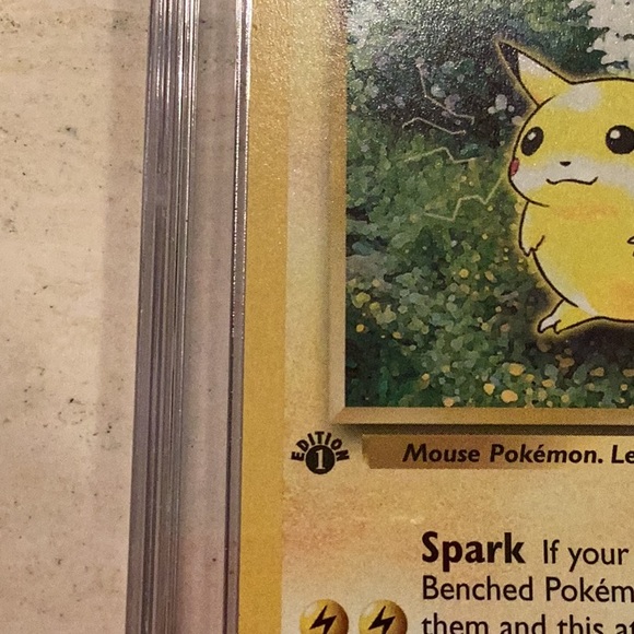 Pikachu 1999 1st Edition Pokemon 60/64 Jungle #60 TCG CGC 9 Graded Card - Picture 4 of 7